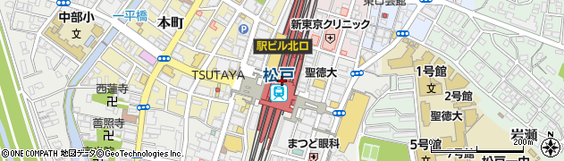 アルトグラード松戸店周辺の地図