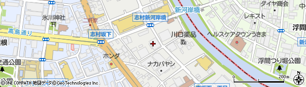 株式会社吉岡　東京営業所周辺の地図