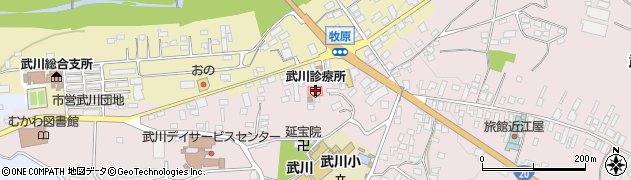 武川歯科診療所周辺の地図