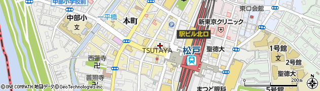株式会社エイブル　松戸店周辺の地図