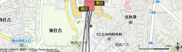 埼玉県所沢市久米603周辺の地図