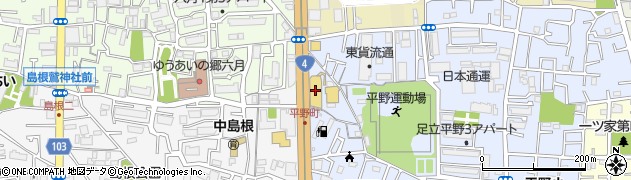 日産東京足立店周辺の地図