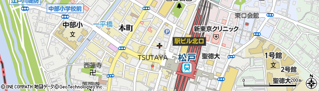丸新松戸株式会社周辺の地図