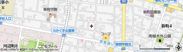 東京都青梅市新町2丁目6周辺の地図