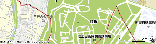 埼玉県朝霞市膝折周辺の地図