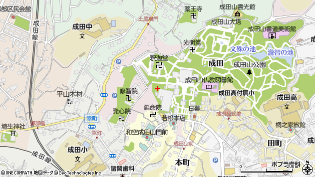 〒286-0023 千葉県成田市成田の地図