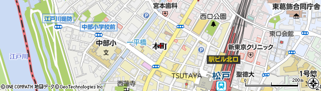 アコレ　松戸本町店周辺の地図