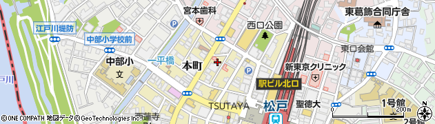 ケアミックス株式会社　松戸相談室周辺の地図