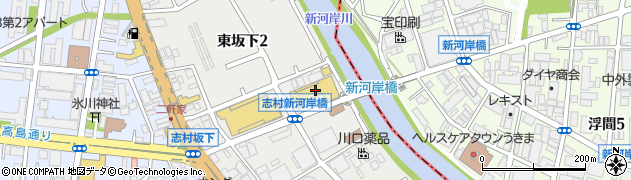 南関東ふそう板橋支店営業周辺の地図