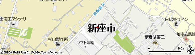 株式会社東リース　新座営業所周辺の地図