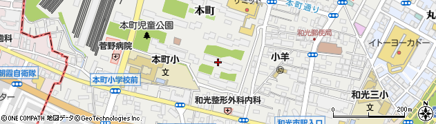 埼玉県和光市本町31-12周辺の地図