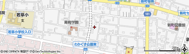 東京都青梅市新町2丁目8周辺の地図