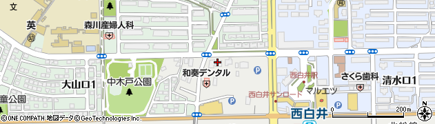 明光義塾西白井教室周辺の地図