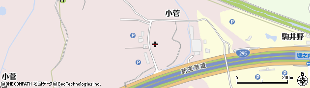 セントラルパーキング成田周辺の地図