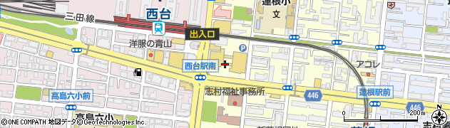 ノジマ西台店周辺の地図