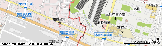 埼玉県和光市本町29周辺の地図