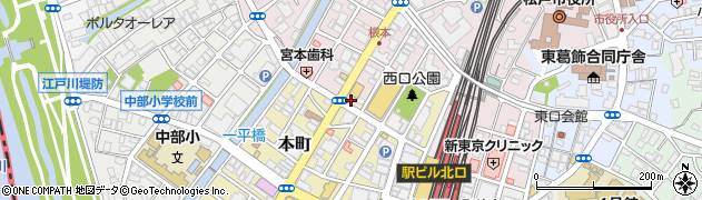 カレーハウスＣｏＣｏ壱番屋ＪＲ松戸駅西口店周辺の地図