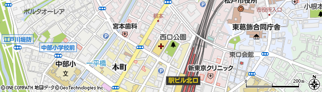 千葉県松戸市根本4-2周辺の地図