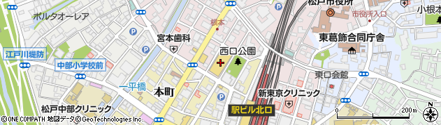 千葉県松戸市根本4周辺の地図