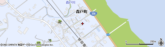 千葉県銚子市森戸町433周辺の地図