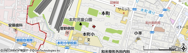 埼玉県和光市本町31-13周辺の地図