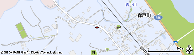 千葉県銚子市森戸町301周辺の地図