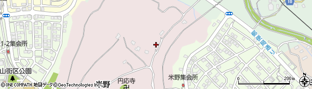 千葉県成田市米野153周辺の地図