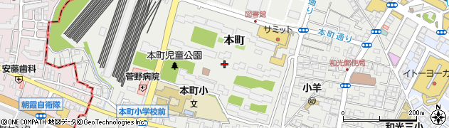 埼玉県和光市本町31周辺の地図