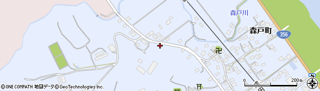 千葉県銚子市森戸町209周辺の地図
