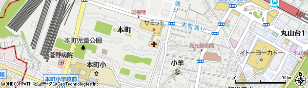 埼玉県和光市本町31-6周辺の地図