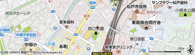 ザ・サンラウンジ　松戸店周辺の地図