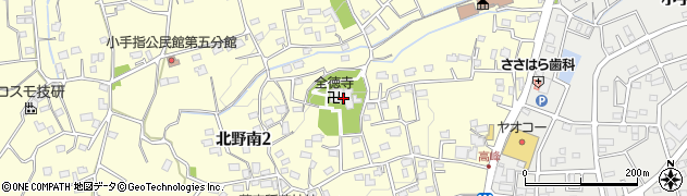 全徳寺周辺の地図