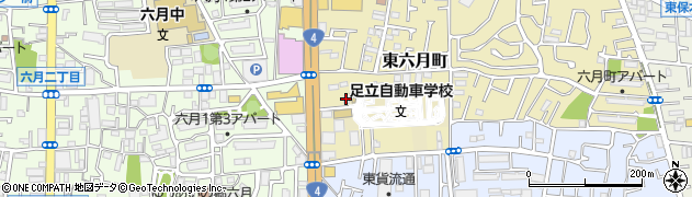 トヨタモビリティ東京Ｕ－Ｃａｒ足立竹の塚店周辺の地図