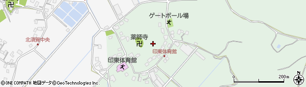 千葉県成田市船形周辺の地図