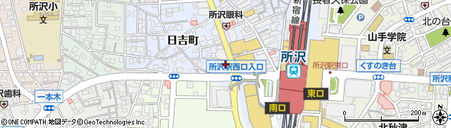 早稲田アカデミー　所沢校周辺の地図