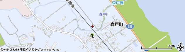 千葉県銚子市森戸町261周辺の地図