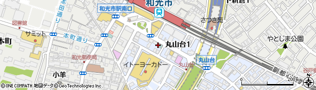 東横ＩＮＮ和光市駅前周辺の地図