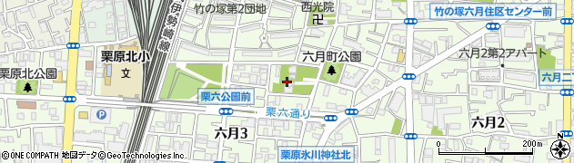 炎天寺周辺の地図