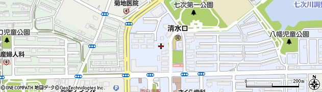 千葉県白井市清水口2丁目1-5周辺の地図