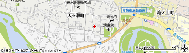 東京都青梅市天ヶ瀬町1191周辺の地図
