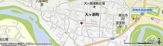 東京都青梅市天ヶ瀬町1070周辺の地図