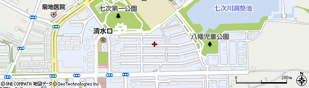千葉県白井市清水口2丁目周辺の地図