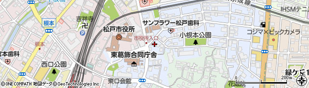 ひばりサービス松戸センター周辺の地図