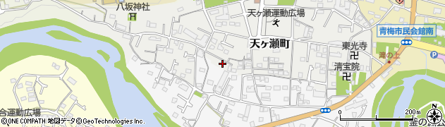 東京都青梅市天ヶ瀬町1056周辺の地図