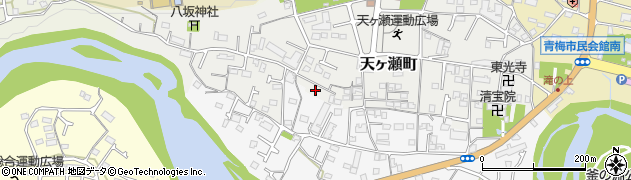 東京都青梅市天ヶ瀬町1055周辺の地図