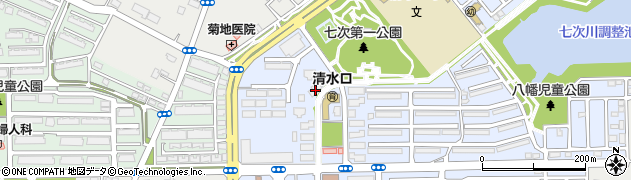 千葉県白井市清水口2丁目1-17周辺の地図