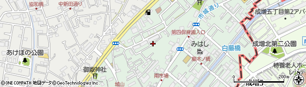 埼玉県和光市白子3丁目周辺の地図