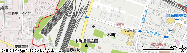 埼玉県和光市本町31-4周辺の地図