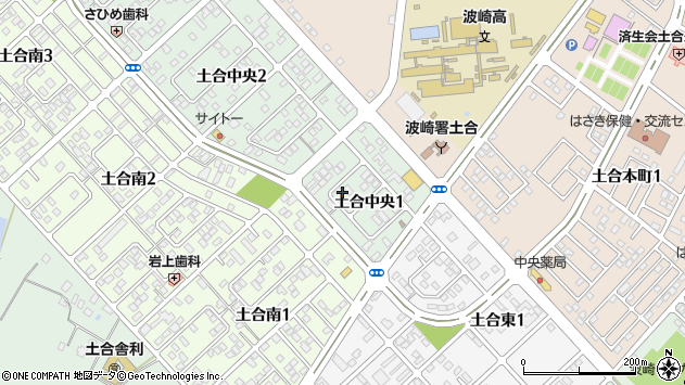 〒314-0347 茨城県神栖市土合中央の地図
