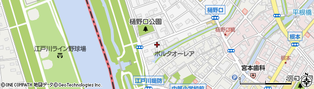 千葉県松戸市樋野口671周辺の地図